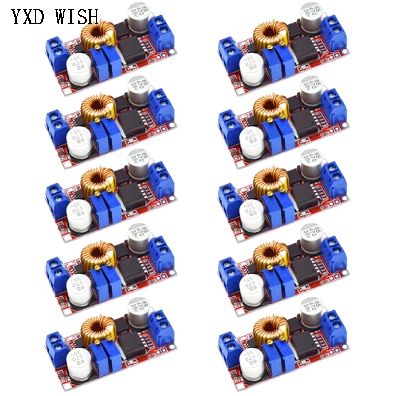 10PCS 5A DC-DC Einstellbare Buck Converter XL4015 4 - 38V bis 1,25 - 36V Step Down Netzteil spannung Regler Power Modul