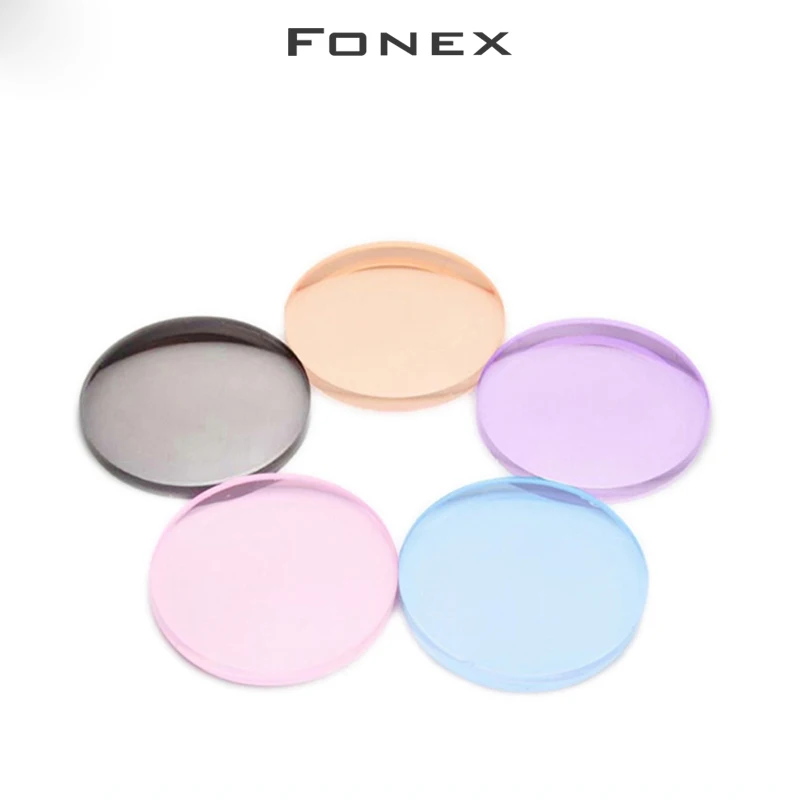 Customized 1.56 1.61 1.67 Tinted Dyeing Prescription CR-39 Resin Optical Glasses Lenses Myopia Hyperopia Mirror Sunglasses Lens