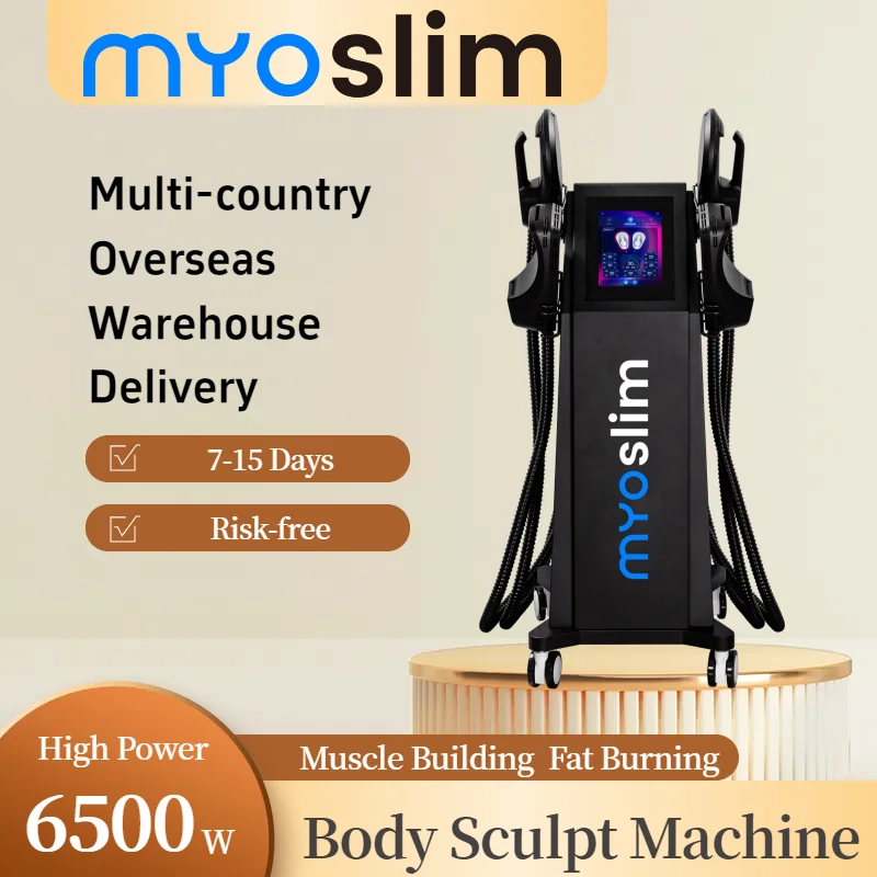

New MYoslim RF EMS Body Weight Loss Sculpting Machine Electric Fat Burning Slimming Muscle Stimulator Equipment 15T 6500W NEO
