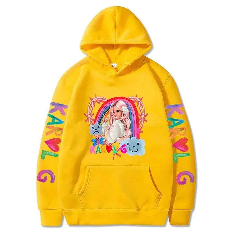 111 www جديد إمرأة متعدد الألوان هوديس الهيب هوب موضة الشارع الشهير البلوز كارول جي مانانا ملابس منقوشة بكم طويل بلوزات Y2K إلى