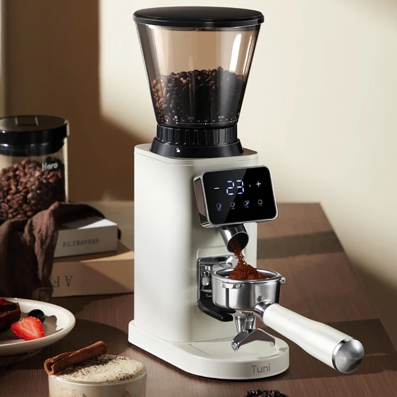 Electric Coffee Grinder 220V Quantitative Coffee Grinder Electric Coffee Bean Grinder Household Pulverizer مطحنة قهوة 타임모어 나노