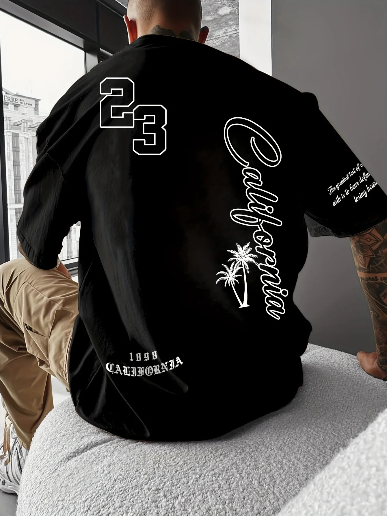 Sommer 2025, neues Herren-T-Shirt, 3D-gedrucktes, lässiges und modisches tägliches Sport-T-Shirt