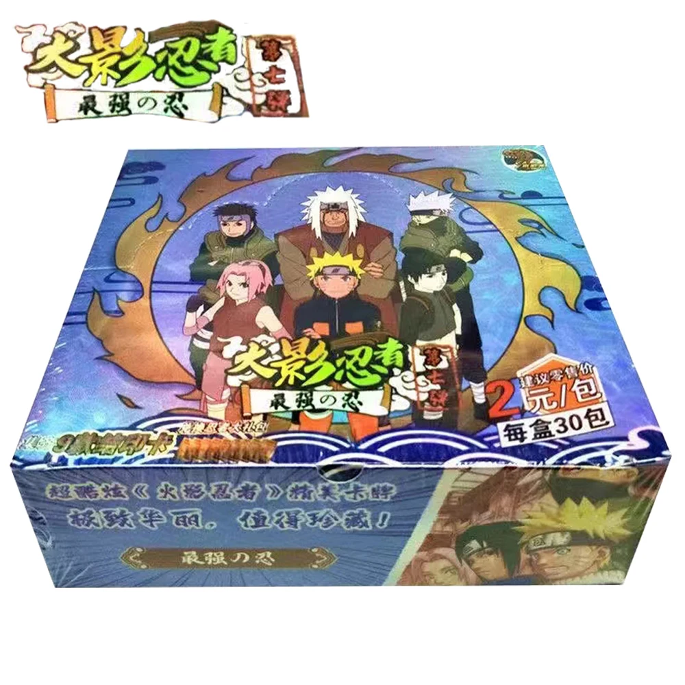 Little Dinosaur NARUTO Collection Card For Child Hyūga Neji Tenten Combat Super Burning Character Limited Game Card Kids Gifts