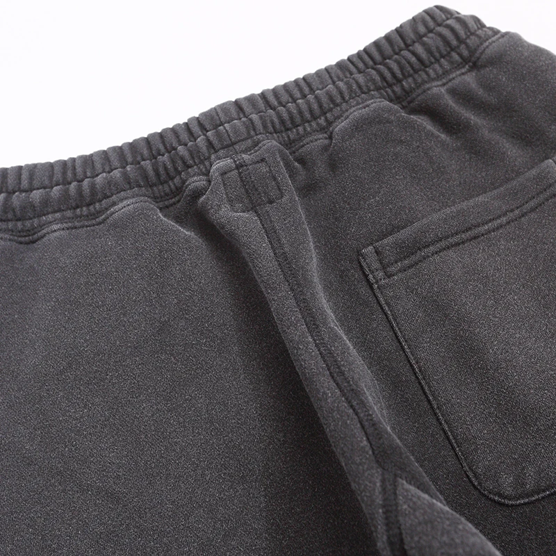 2025秋冬新作 セント ラウンドネック フーディー アメリカンヴィンテージ ルーズ フリース裏地付き オールドウォッシュ加工 長袖フーディー