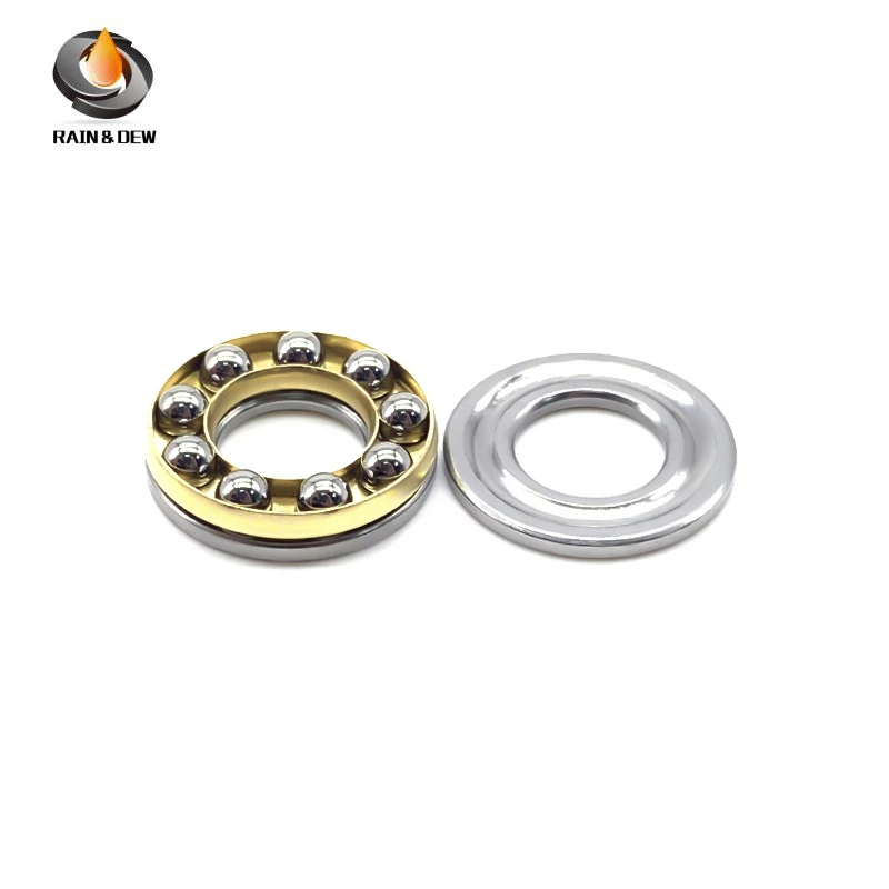 F8-16M Bearing 8*16*5 mm ( 10PCS ) ABEC-1 Miniature F8 16 M Thrust Axial F8 16M Ball Bearings With Grooved Raceway