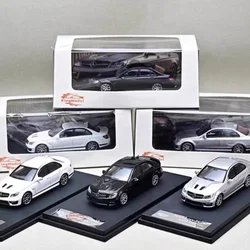 1:64 Mercedes-Benz AMG C63 W204 507 version alloy die cast static display car models, toy gifts for boys, room decorations.