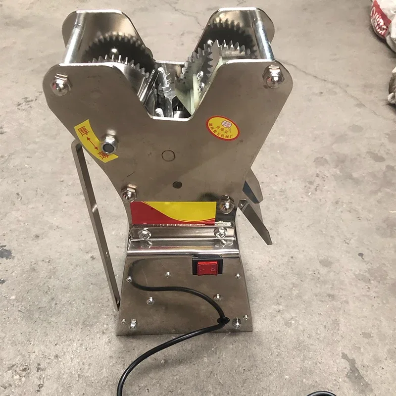 Máquina de láminas de masa para el hogar, máquina de láminas de masa eléctrica multifuncional, máquina comercial de láminas de masa