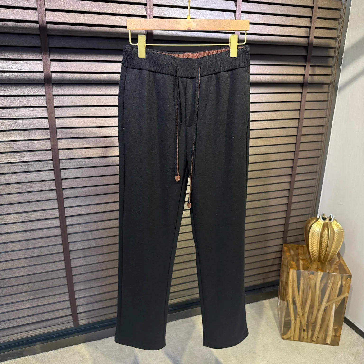 

Italian LP old money style elastic waist sports casual pants