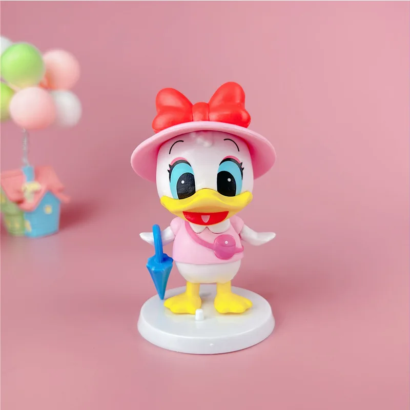 Replika Donald Duck Seri Taman Kanak-kanak Kotak Buta Model Koleksi Ornamen Desktop Kotak Misterius Desain Kreatif Mainan Anak