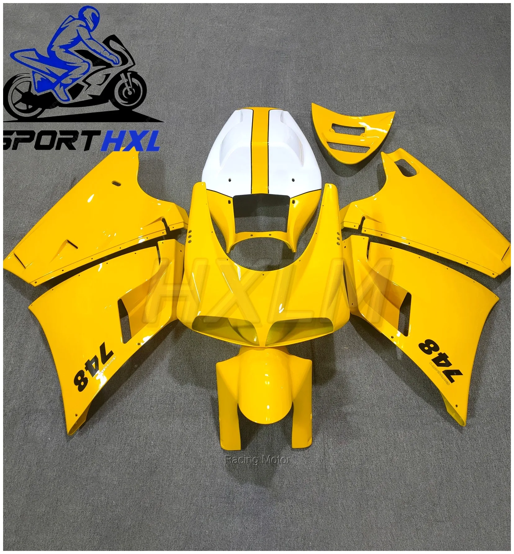 Full fairing kit Fit for Ducati 748 916 996 998 full Fairings Bodywork ABS Panel Kits zxmt | Racing Motor Store