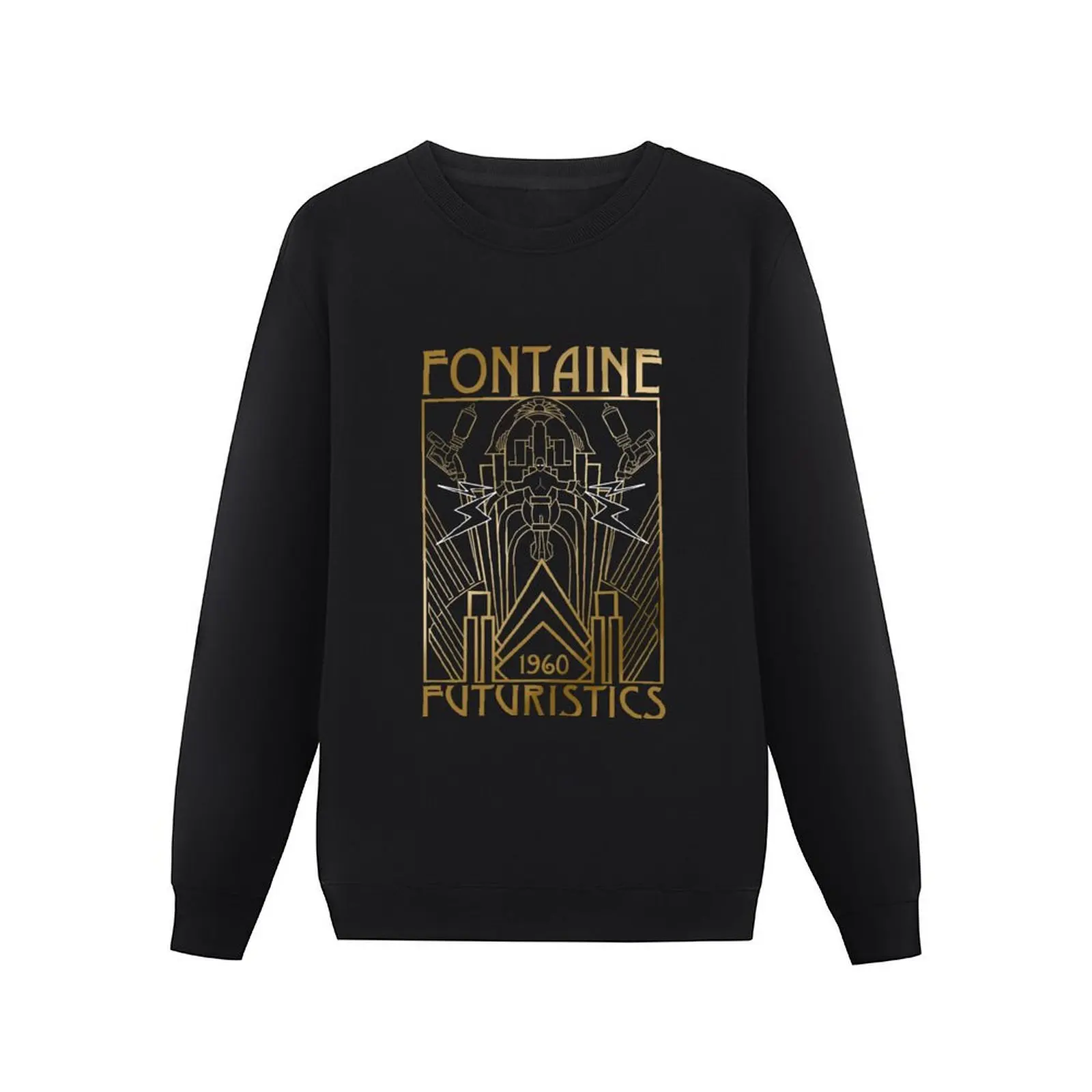 Fontaine Futuristics Pullover Hoodie winter clothes men's sweat-shirt set men's clothes sweatshirts men