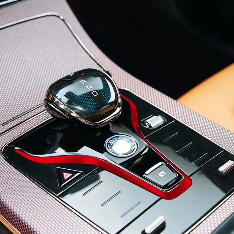 For BYD Atto 3 Yuan Plus 2022 2023 Central control gear shift decorative strip accessories interior supplies