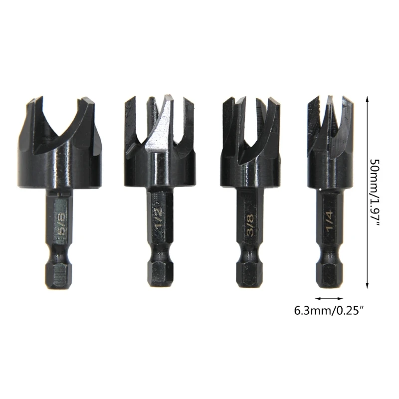 4pcs pollici sterco carpenter stinco carpenter gambo