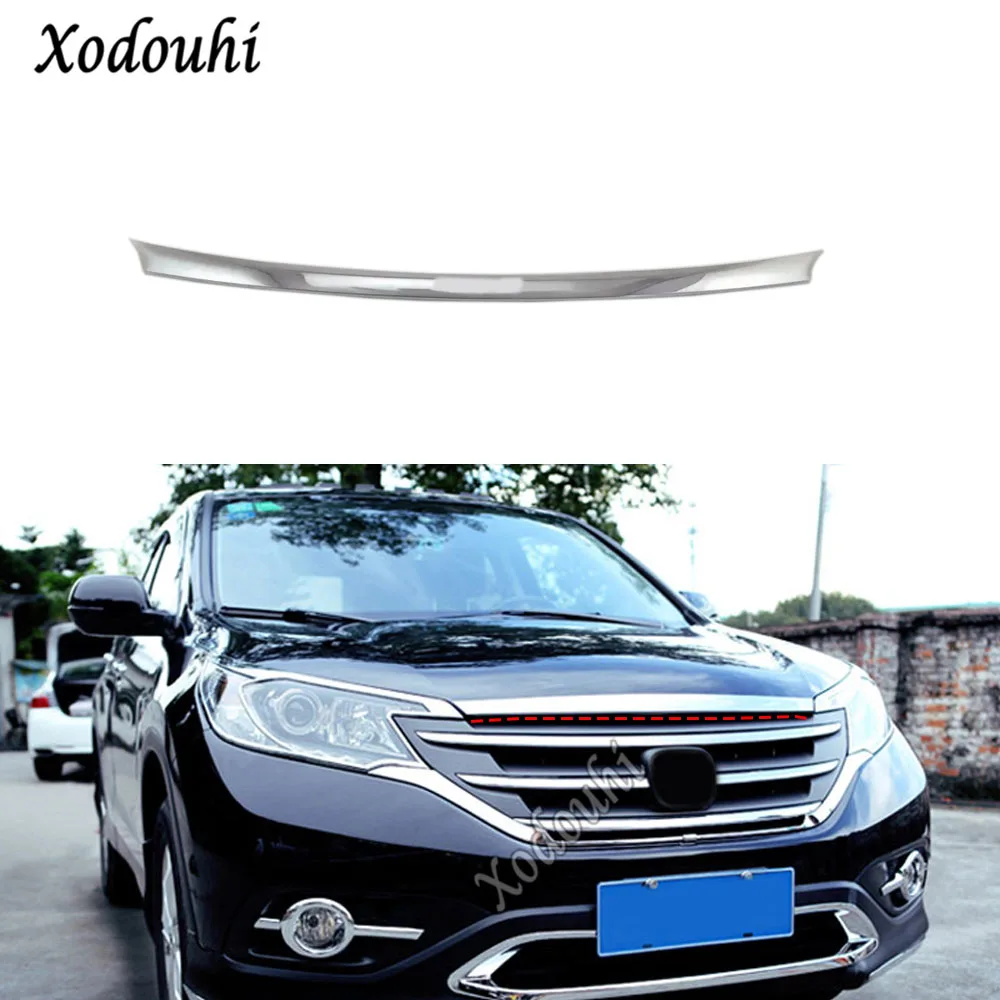 For Honda CRV CR-V 2012 2013 2014 2015 2016 Car ABS Front Engine Machine Grille Grill Upper Hood Stick Lid Trim Lamp Hoods Frame