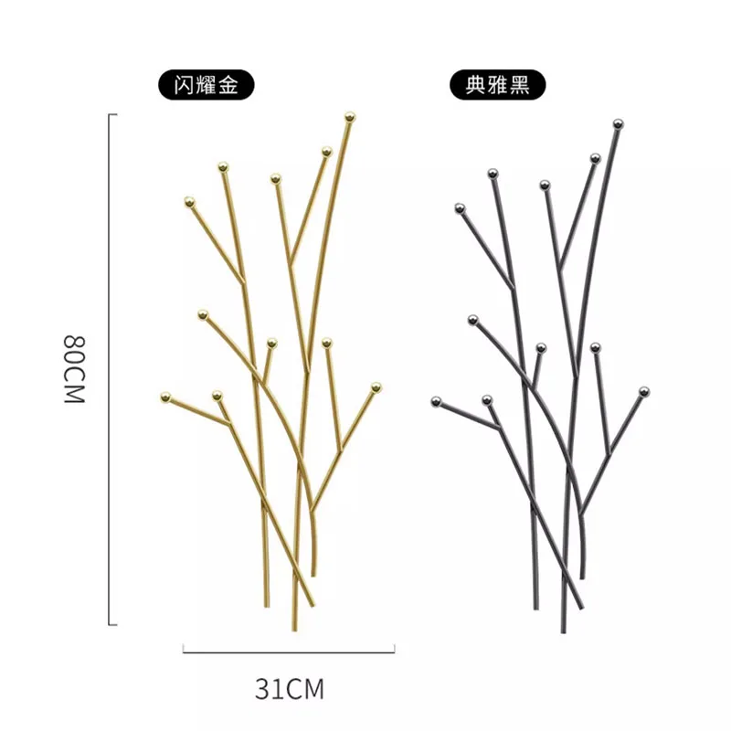 Золотая настенная вешалка для одежды, металлическая минималистичная прихожая подставка для одежды, скандинавские вешалки Burro Ropa Perchero,
