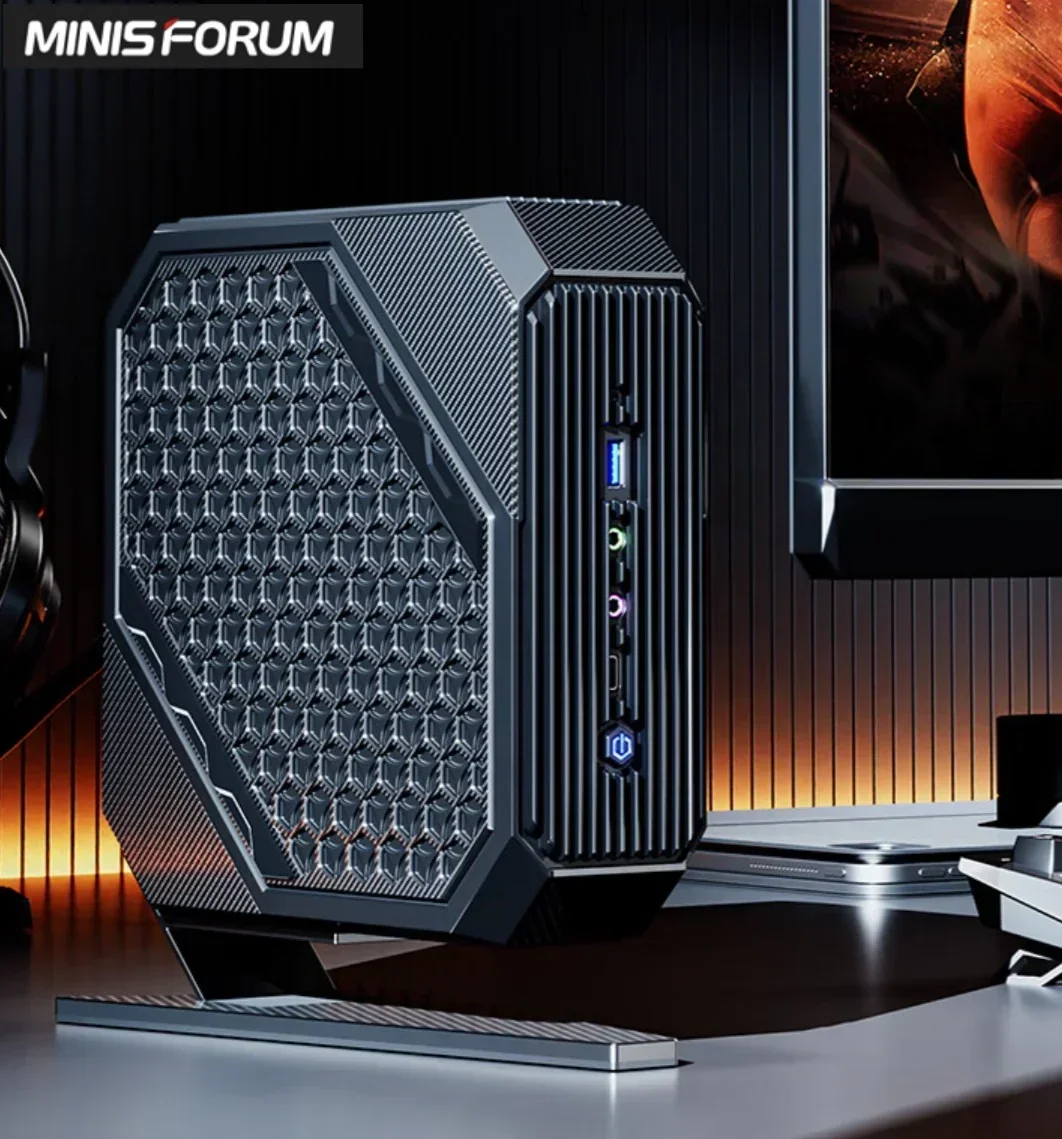 شحن مجاني MINISFORUM HX99G Ryzen 9 6900HX RX6600M Windows 11/ Ubuntu / Linux Business Gaming كمبيوتر صغير #4