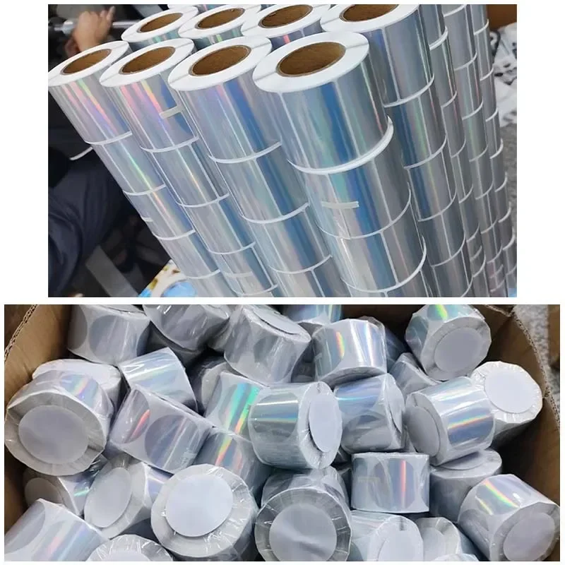 1Roll Phomemo Laser Circle Thermal Label Sticker Self-Adhesive 50x50mm Direct Shipping Thermal Label for 241BT 246S D520 Printer