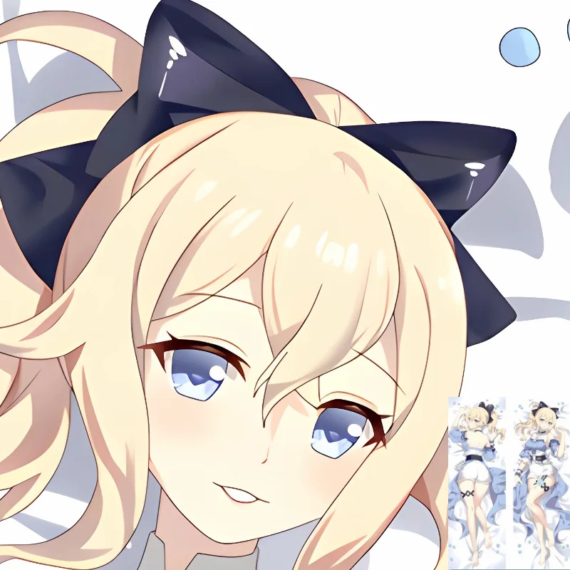 لتقوم بها بنفسك مخصص Dakimakura أنيمي جان Gunnhildr المخدة الوجهين طباعة المعانقة الجسم وسادة للديكور غطاء دروبشيبينغ