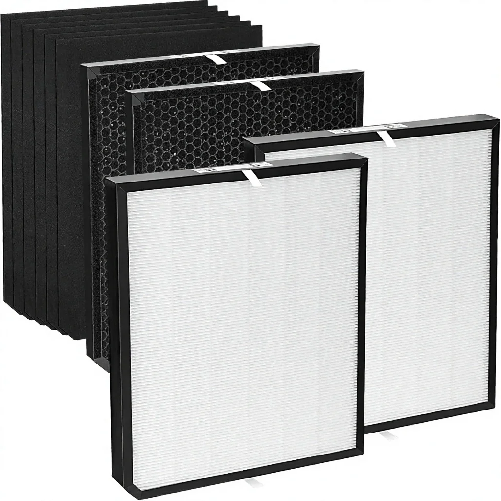 Wholesale Air Purifier Replacement Filter Kit H13 HEPA Filter Activated Carbon Filter and Pre-Filter for Home Air Cleaner