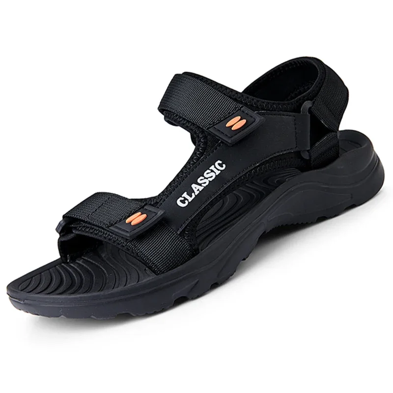 

Мужские сандалии, летние пляжные сандалии для отдыха, мужская обувь, новые уличные мужские удобные повседневные сандалии в стиле ретро, мужские кроссовки