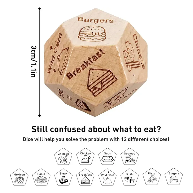 النرد لها له الأزواج أفكار هدية قرار الطعام ألعاب النرد عيد الميلاد عيد ميلاد هدايا عيد الحب للزوجة الزوج جديد 2026 #3