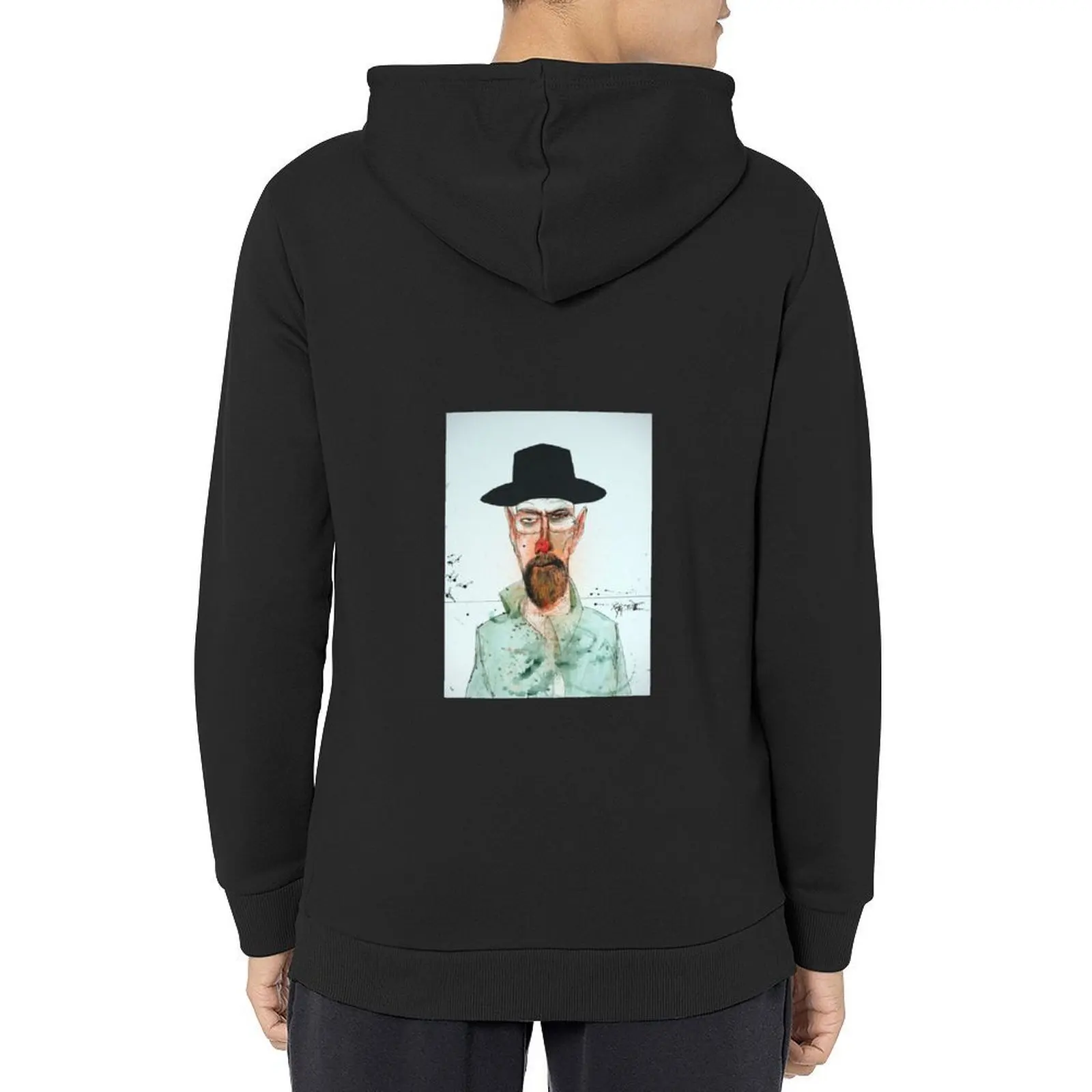 

Breaking Bad Heisenberg Ralph Steadman Illustration Hoodie men's sweat-shirt men's coat autumn jacket men new hooded tee