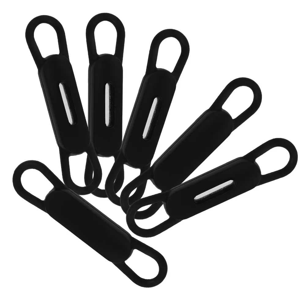 

4pcs/set Easy To Store Magnetic Pen Pencil Holder Vintage Colorful Elastic Band Pen Holder Light Weight Portable