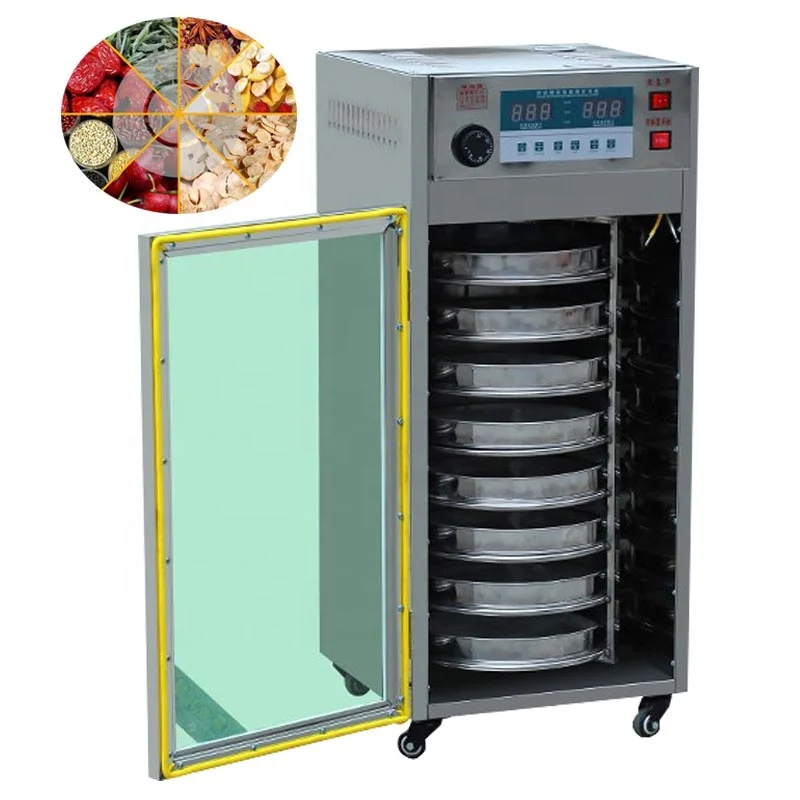

Tea Leaves Dryer Green Tea Herb Moringa Leaf Drying Machine