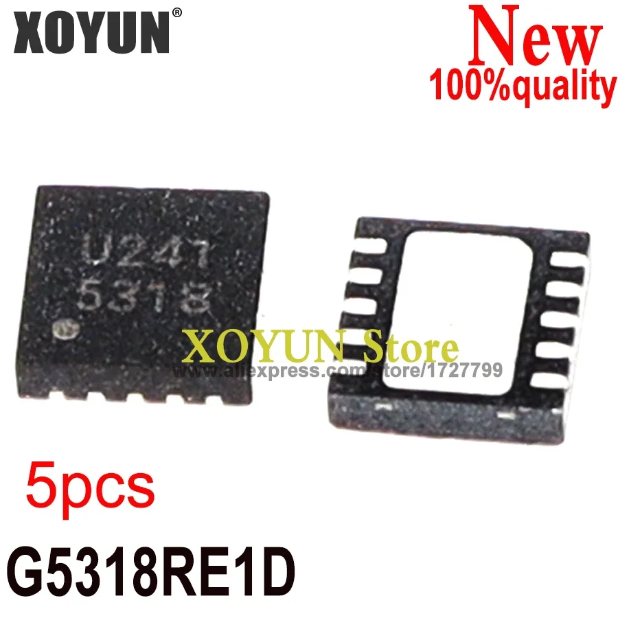 (5piece)100% New 5312 G5312 G5312QN1U 5318 G5318 G5318RE1D 5601A G5601A G5601AR41U 5608A G5608A G5608AR51U G5608AR51D QFN