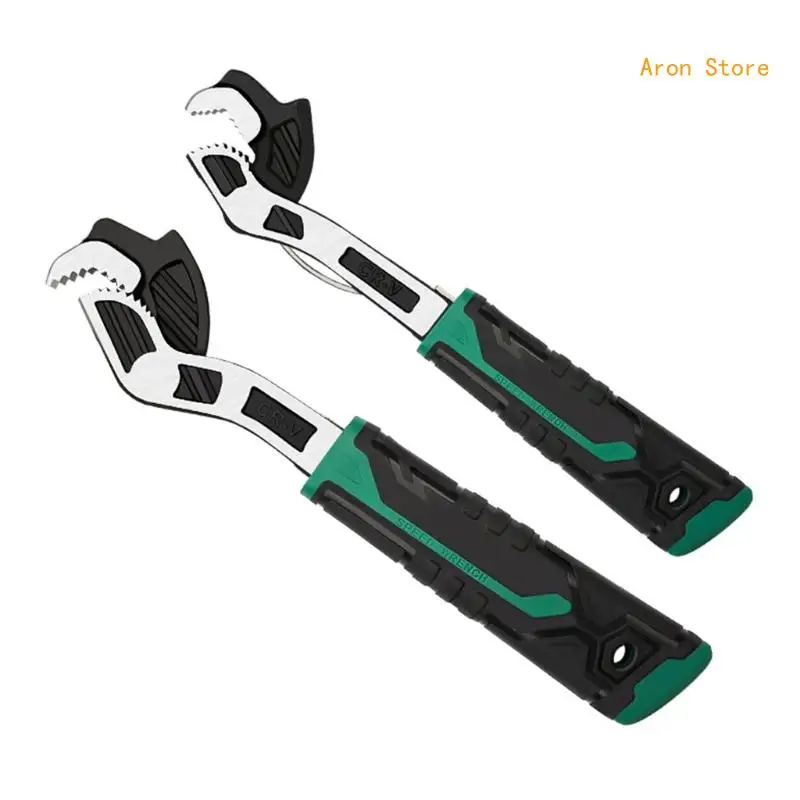 Adjustable Wrench Universal Wrench Aluminium Alloy Open End Spanner Bathroom Plumbing Faucet And Sink Repair Tool