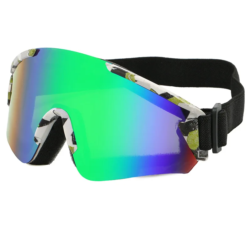 Unisex Men And Women Outdoor Sport Sunglasses Windproof Skiing Eyewear Colorful Goggles Glasses For Adult
