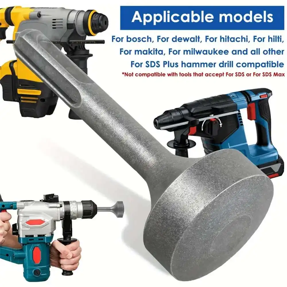 SDS Plus Ground Rod Driver Steel Drill Bit Driver Rotary Hammer Drill Ground Rods do elektronarzędzi Makita / Dewalt / Milwaukee