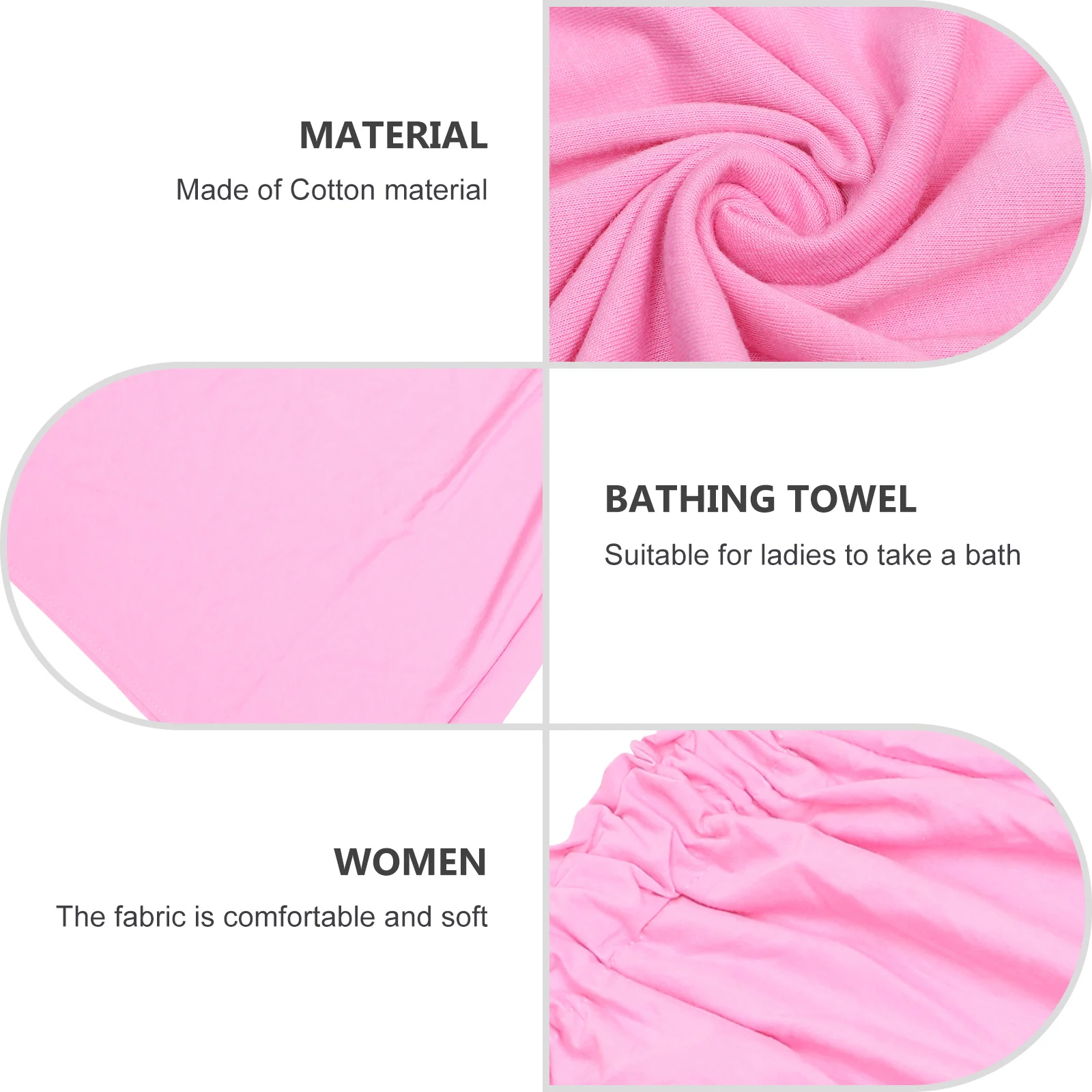 

1pc Clothes Dress Shower Cotton Bath Towel Supple Bathrobe Bath Skirt For Women Thick Cotton Bathing Towel Household