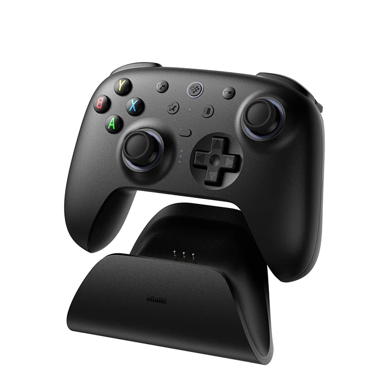 8BitDo Ultimate 2 무선 컨트롤러 USB/2.4G 게임패드(TMR 조이스틱 충전 도크 포함) Windows PC, Apple, Steam용
