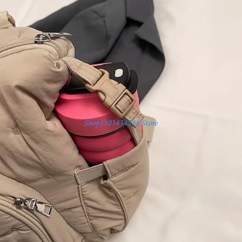 

Fashion Baby Diaper Changing Bag Large Capacity Cotton Tissues Organiser Portable Handbag for Travel Everyday