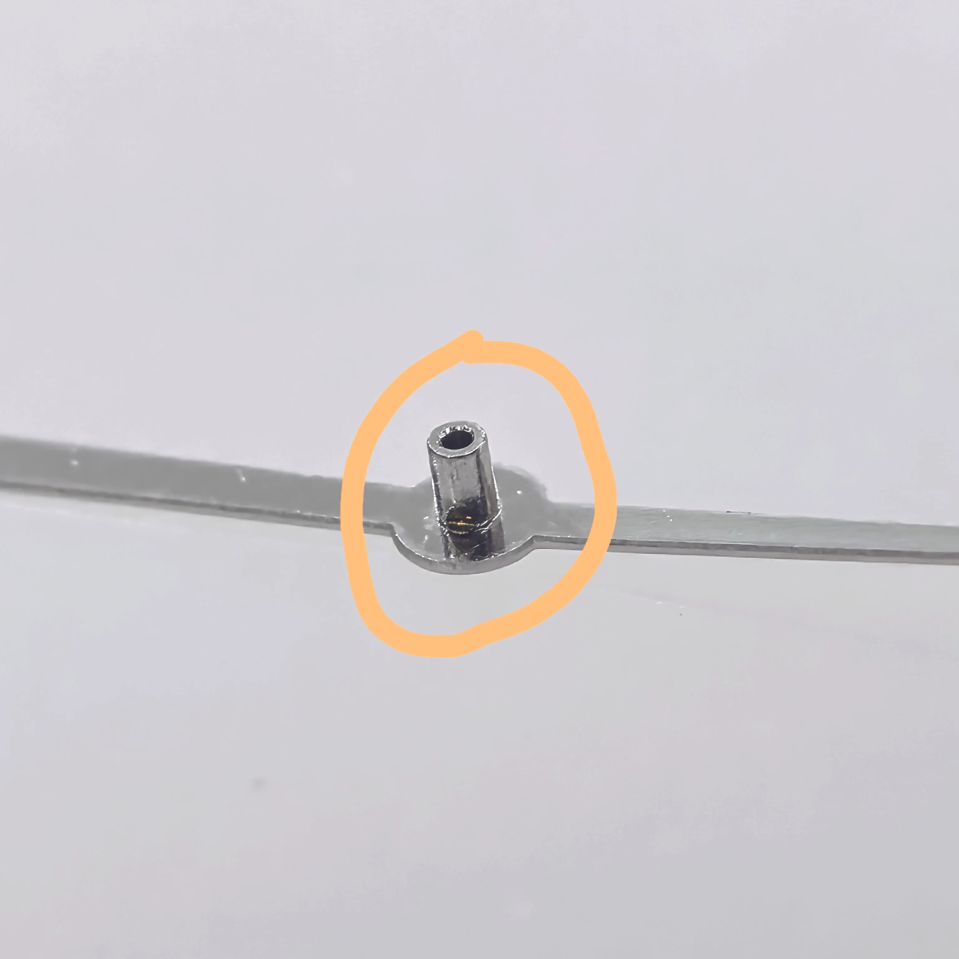 10 قطعة كرونوغراف حركة ثانية كبيرة أنبوب ل ETA 7750 3313 3135 2824 2892 2000 حركة العجلات الثانية أنبوب أداة إصلاح