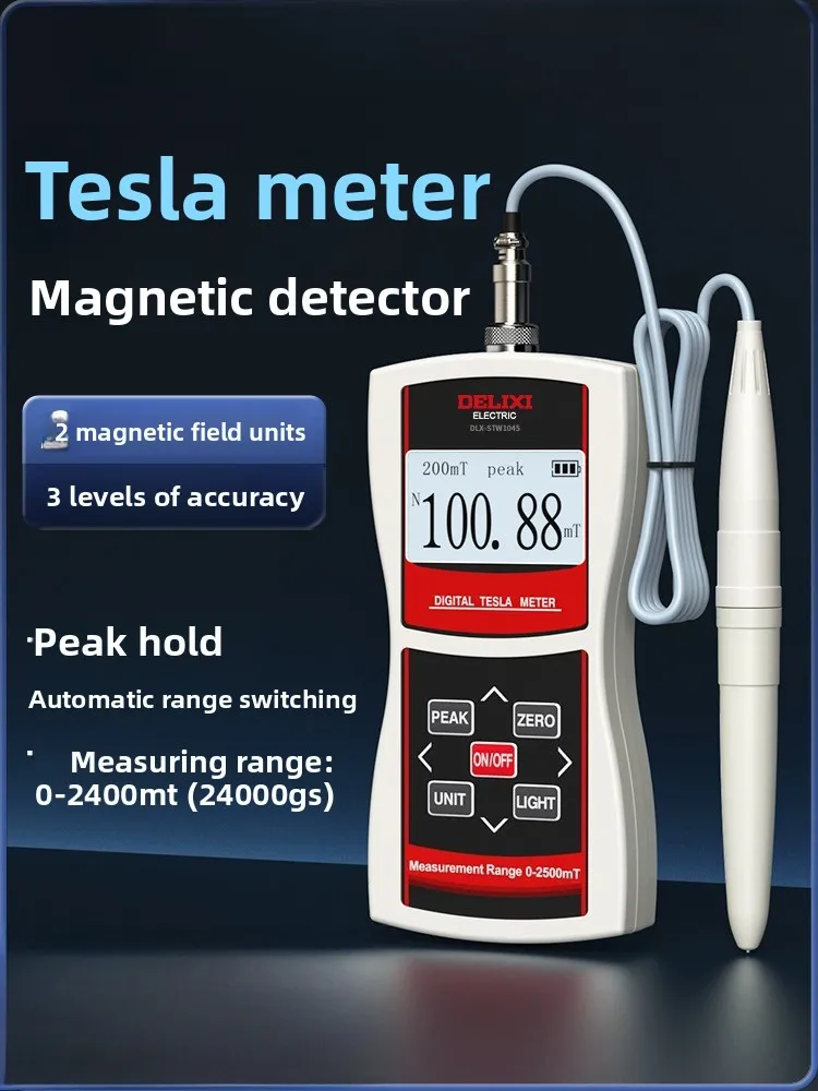 

Gaussmeter - Accurately measures magnetic field strength and magnetic flux, a professional magnetic measurement artifact