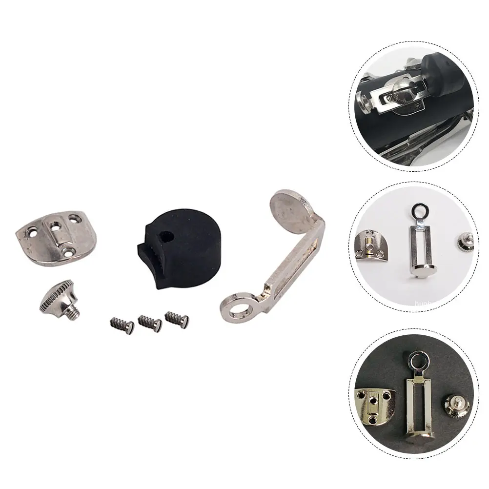 

Oboe Thumb Cushion Clarinet Finger Rest Musical Instrument Accessories Pad Protector Nickel-plated Brass Hook Rests