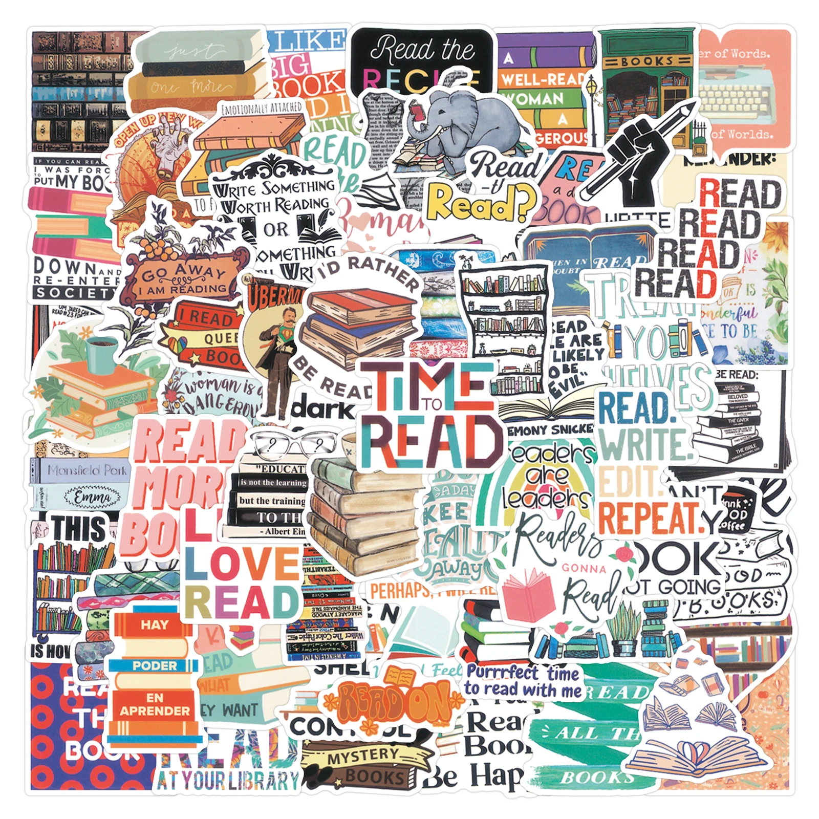 100Pcs Reading Book…