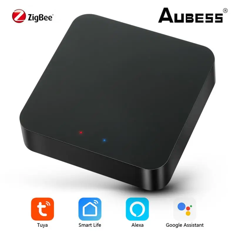 Tuya Zigbee Smart Home Zigbee Gateway Hub telecomando dispositivi Zigbee tramite Smart Life APP funziona con Alexa Google