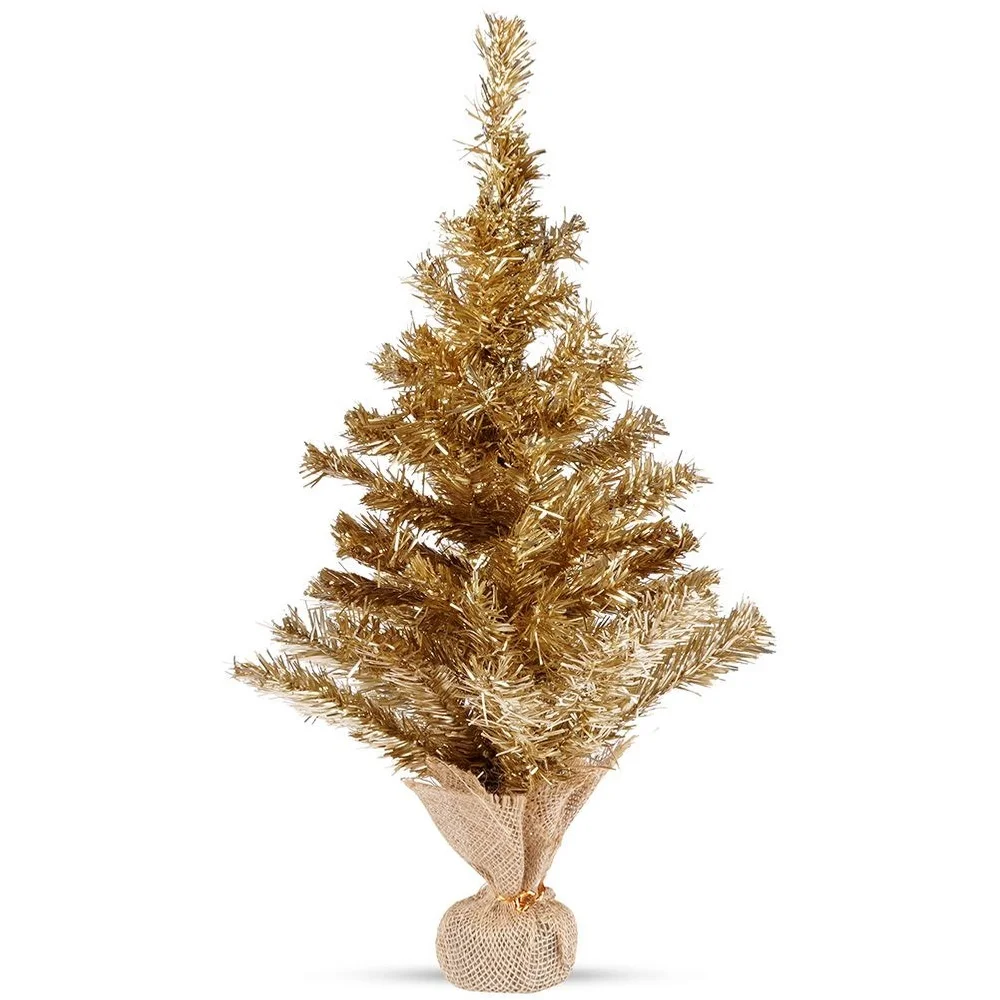 60cm gouden kunstkerstboom