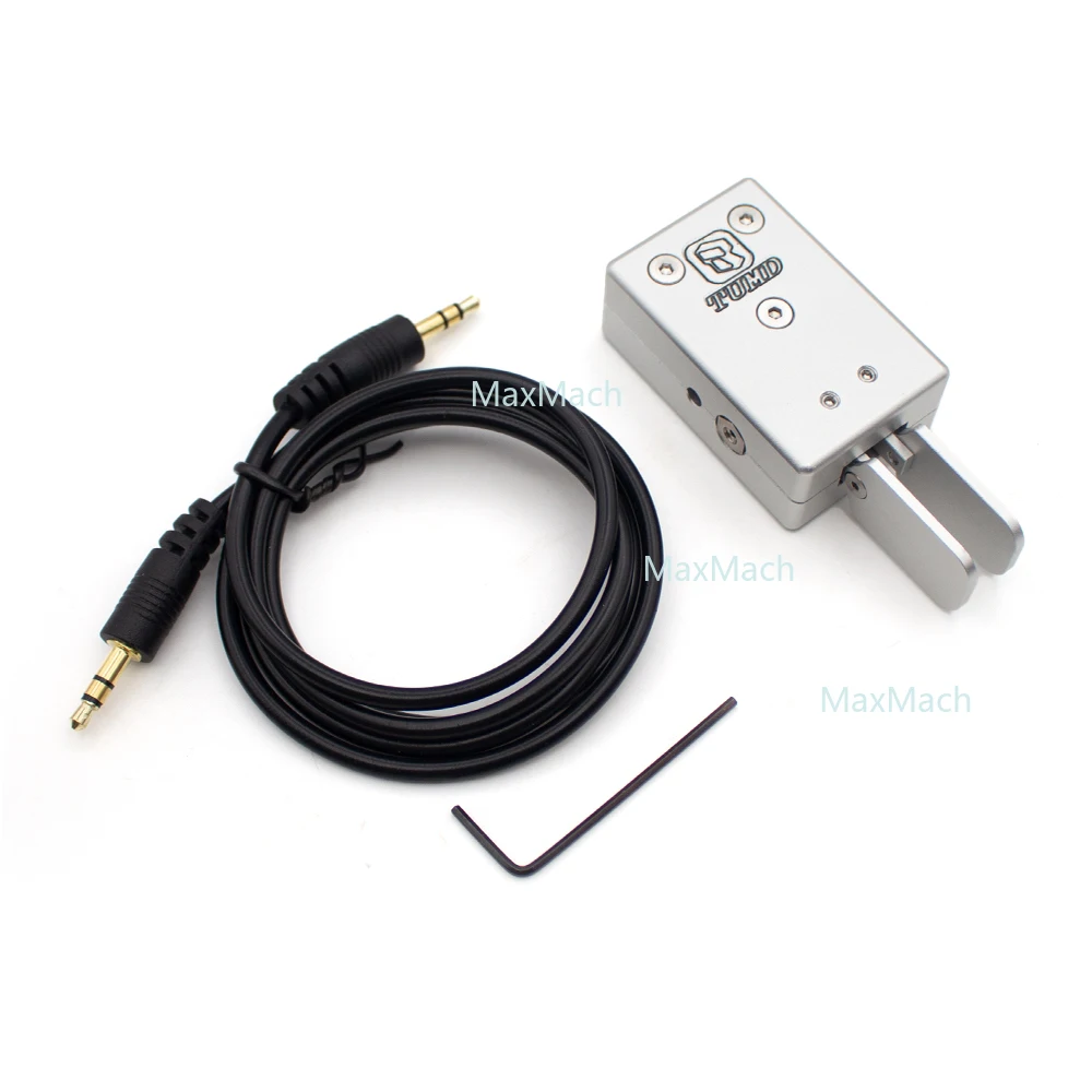

Professional Aluminum Alloy Dual-Paddle Morse Code Key - Magnetically Adjustable, Ambidextrous Design