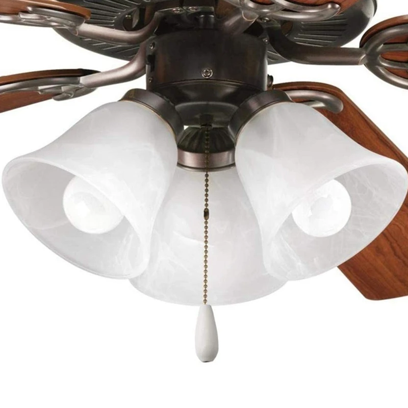 6-Pack Wooden Pendant Pull Chains for Ceiling Fans