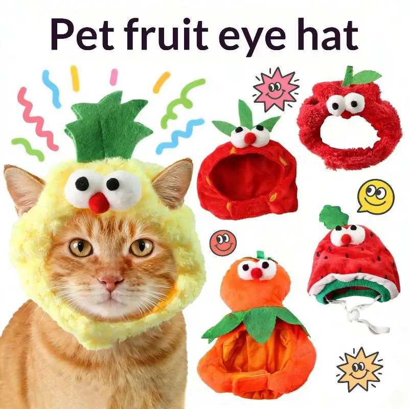 Pet Cat Fruit Plush…