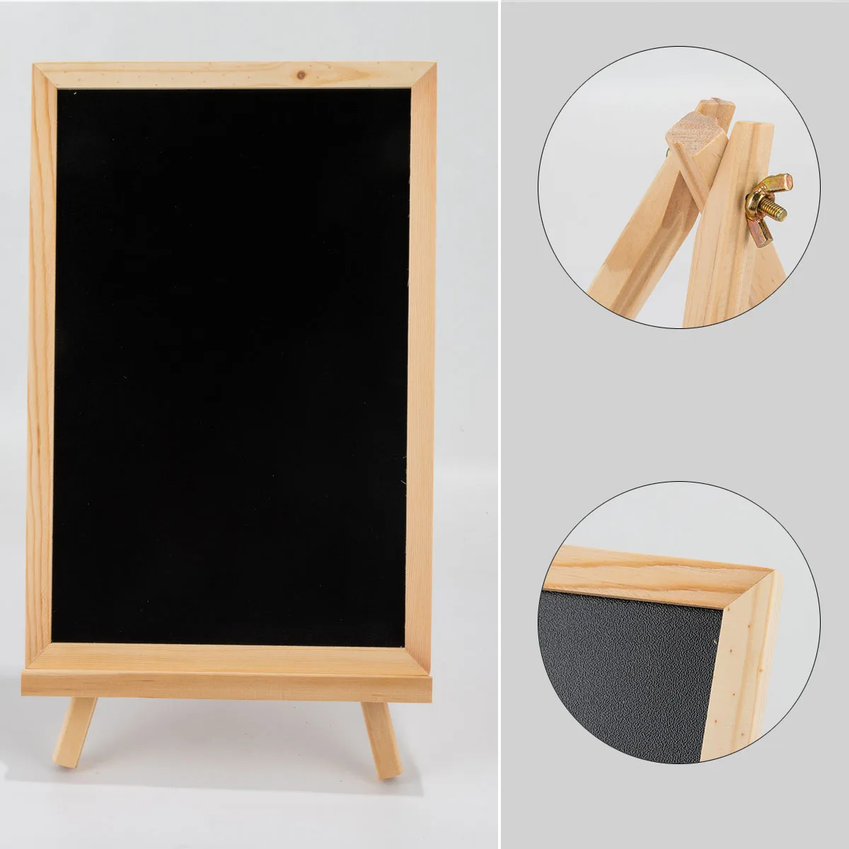 Innovative Children\'s Hanging Blackboard - Writing and Drawing Board for Shop Decoration - Rustic Style Wooden Wall Decor