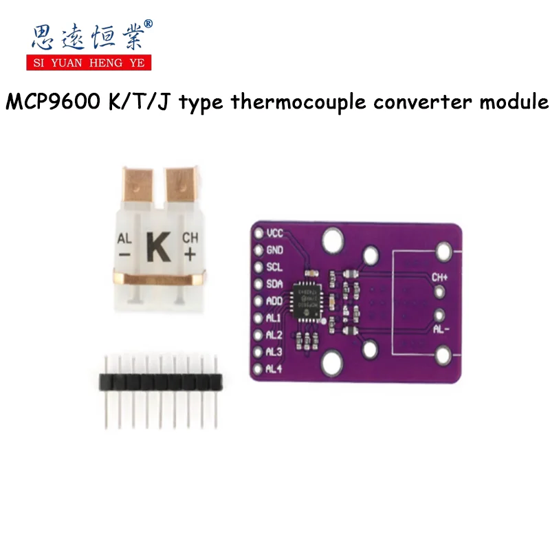 

1 шт. MCP9600 K/T/J модуль преобразователя термопары типа для преобразования температуры электромобильной силы