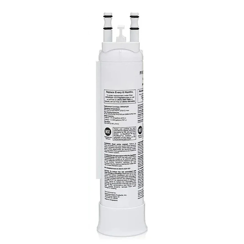 FPPWFU01 Refrigerator Filter Elements, Suitable For Frigidaire PWF-1 Refrigerator Filter Elements, Water Filter Easy Install