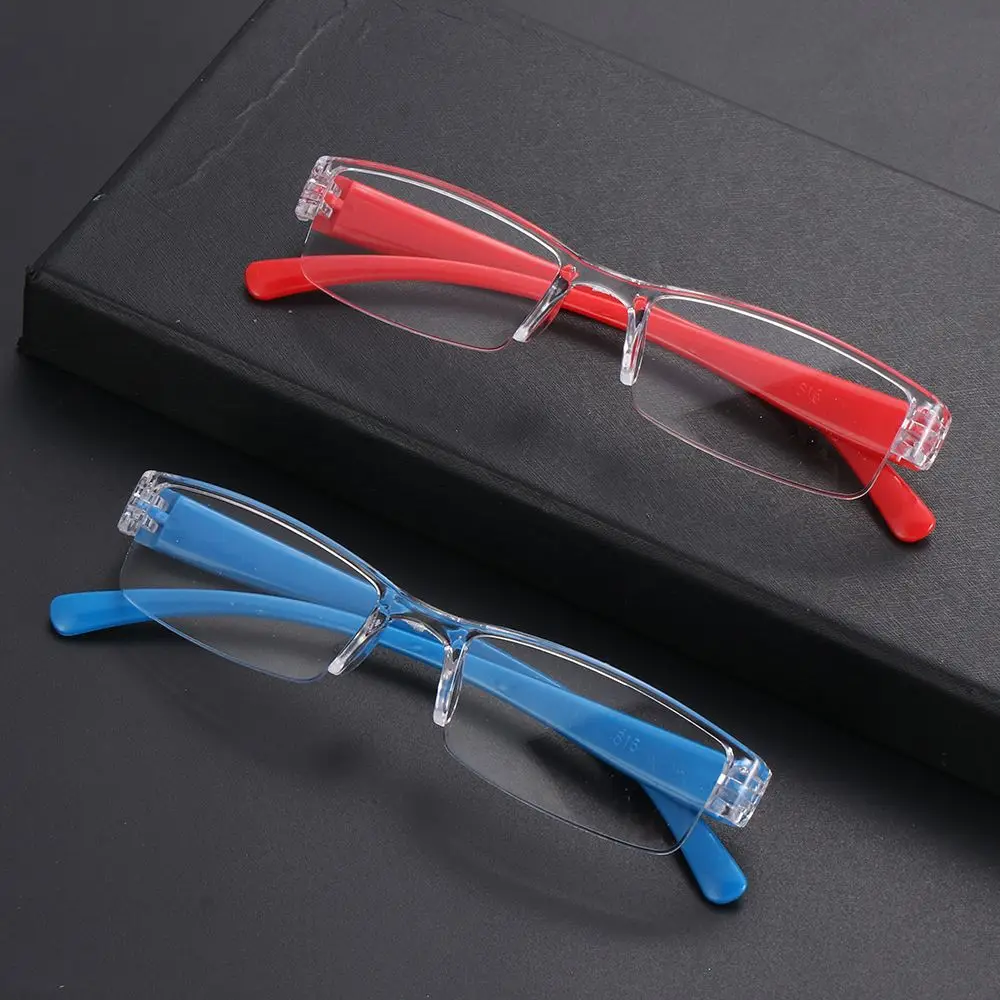 1PC Reading Glasses Unisex Women Men Older Fashion PC Frame Portable Presbyopic Eyeglasses High-definition Vision Care +1.0~+4.0