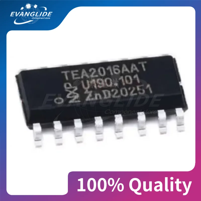 5 PCS/LOT 100%Quality & New TEA2016AAT TEA2016 TEA2016AAT/1J SOP-16 Monitoring and Reset Chip