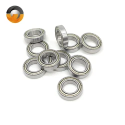 10Pcs 6801ZZ ABEC-7 12x21x5 mm 6801 ZZ Thin Section 6801z Deep Groove 6801 Ball Bearing 61801